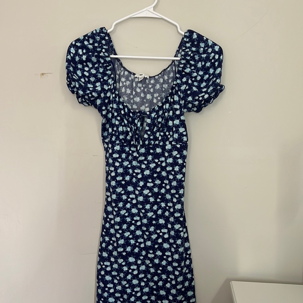BP. (Nordstrom brand) Blue Floral Mini Dress